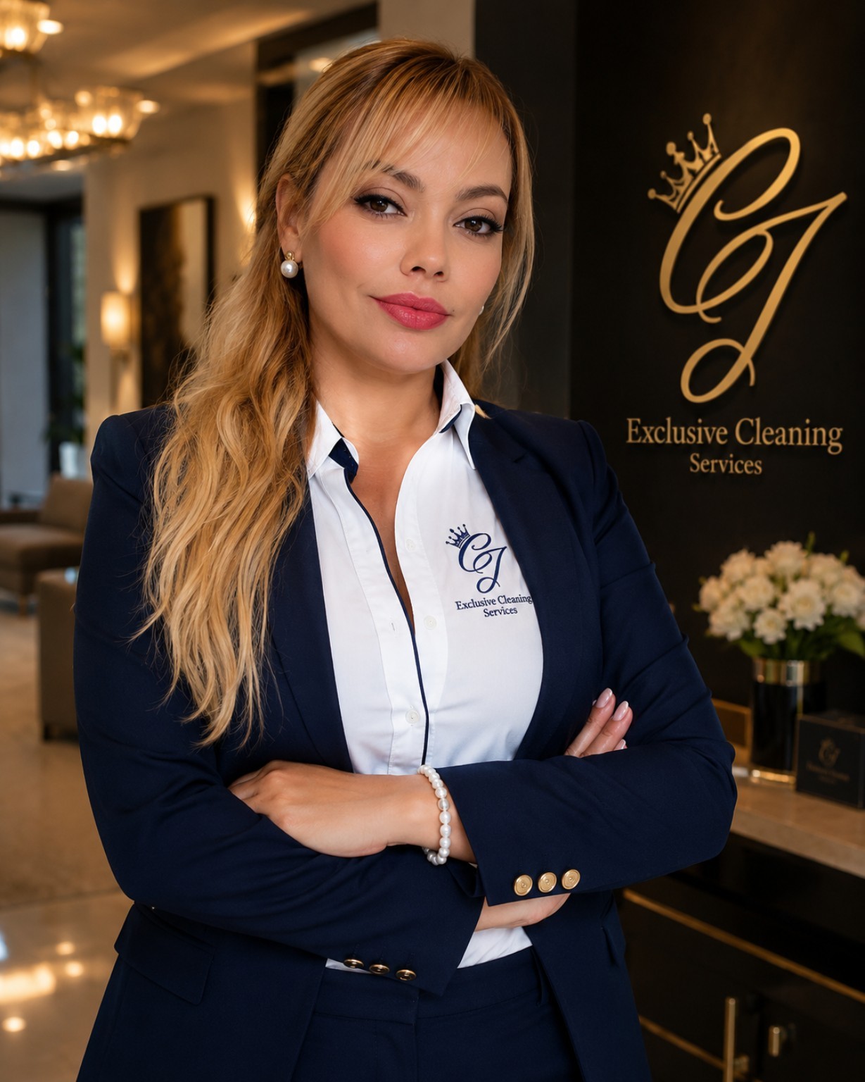 Johana Araujo, founder of CJ Exclusive Cleaning Services
